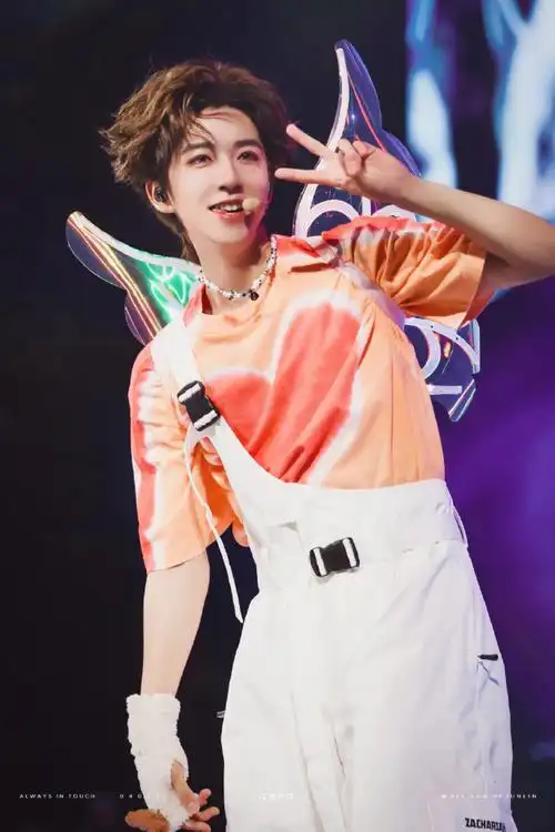 贺峻霖 梦蝶破笼##时代少年团首场团体舞台穿搭