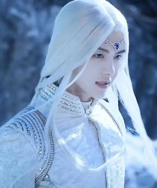 男星古装白发造型:朱一龙演绎斯文败类,罗云熙永远的神_剧中_高伟光