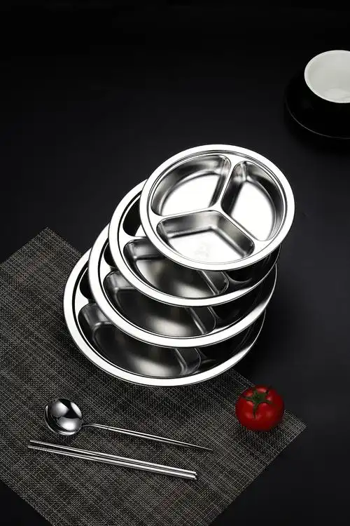 不锈钢饭盘(原图直出!