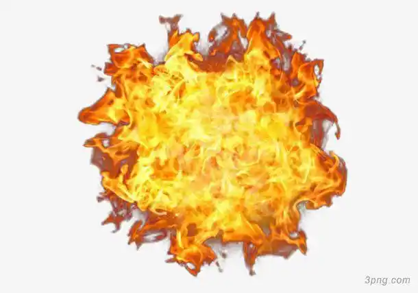 红色火焰png素材透明免抠图片-其他元素