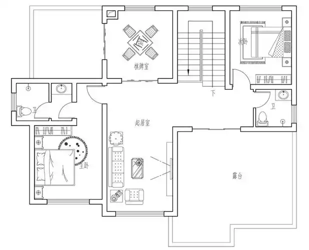 14x12二层别墅设计全套图纸