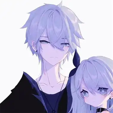 情侣头像配对呆萌卡通动漫情头可爱超甜一对