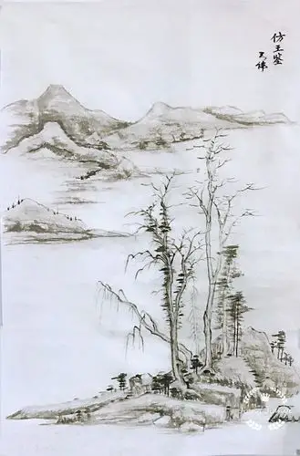 2017级山水画初级二班作业集(2019-12)