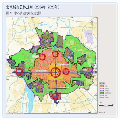 北京市城市总体规划
