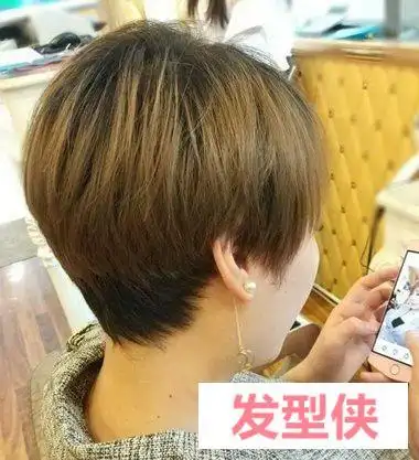 剪漂亮的波波头后面图 好看的波波头后面发型