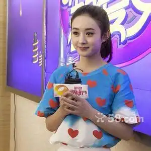 历趣 头像 明星头像 赵丽颖呆萌可爱微信头像17扫二维码下载 推荐头像