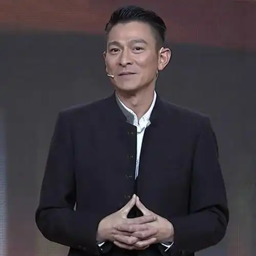 刘德华同款衣服秋冬款中山装男青年修身中华立领西服套装中国风