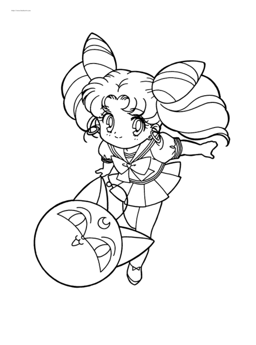 动漫卡通人物画画简笔画