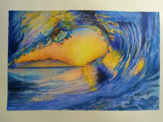 海韵水溶性彩铅风景篇