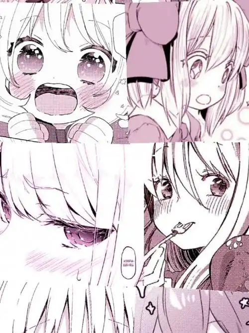 粉色拼接壁纸79