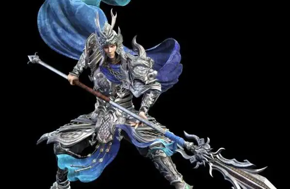 蜀汉刘备集团的元老赵云,字子龙常山真定人 "常胜将军"的英武形象在