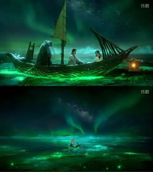 学者:雄鸟求偶时的典型炫耀行为,呵) 他本来就是特地要带她来游船河