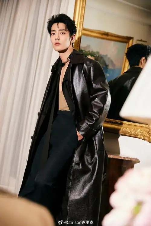 肖战┊ 米兰时装周今天第二场gucci 大秀造型图释出,上身2024秋冬男装