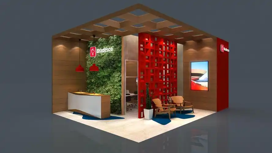 bradesco展位设计 - 会展活动策划ccasy.com