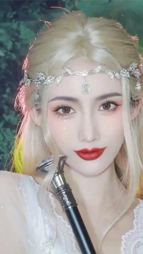 angelababy仿妆|精灵女王妆容