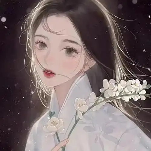 古风女子头像,行至朝雾里,坠入暮云间