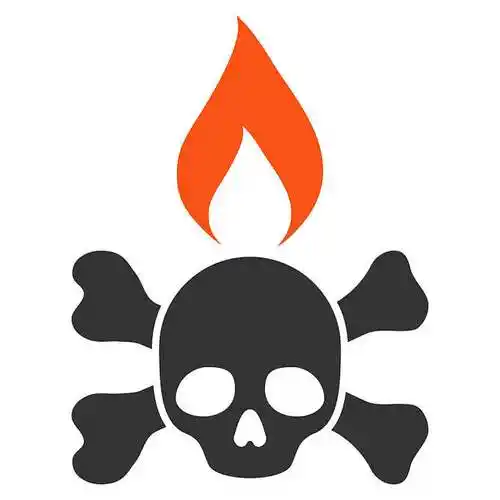 死亡,点火,矢量,插画,隔绝,白色背景_高清图片_全景视觉