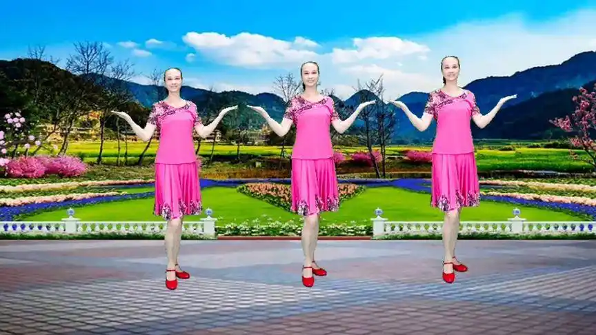 广场舞《山沟沟的姑娘》火爆动感32步弹跳