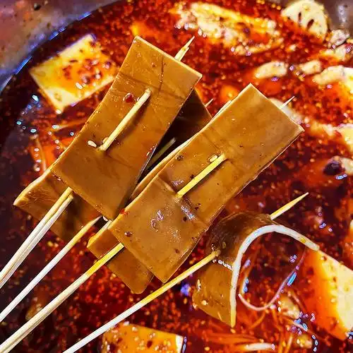 豆干豆腐干四川重庆特产牛皮薄豆火锅手机保护套