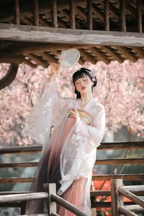 古装女春夏秋季仙气齐胸襦裙6米摆超仙飘逸汉服女学生大袖衫全套