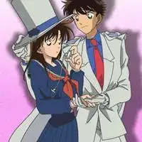 基德和中森青子情侣头像点击鼠标右键下载