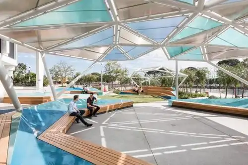 户外公共遮阳设计一种城市的特殊明信片