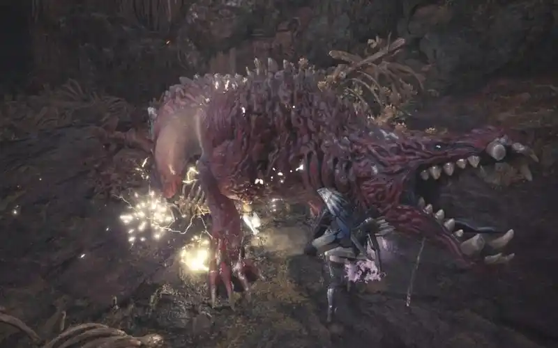 mhw怪物猎人世界【捕获:惨爪龙的生态调查】