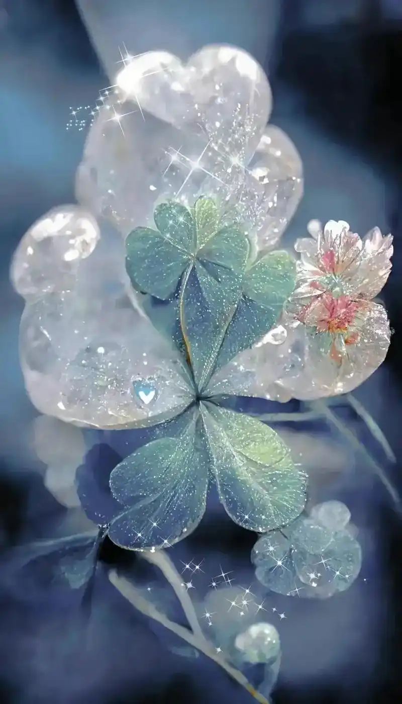 我的抖音生活日记 四叶草在未来唯美盛开,四叶草的花94语是 - 兑趑