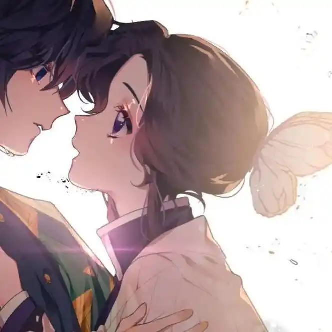 动漫情侣头像 #情头 努力变幸运! - 抖音