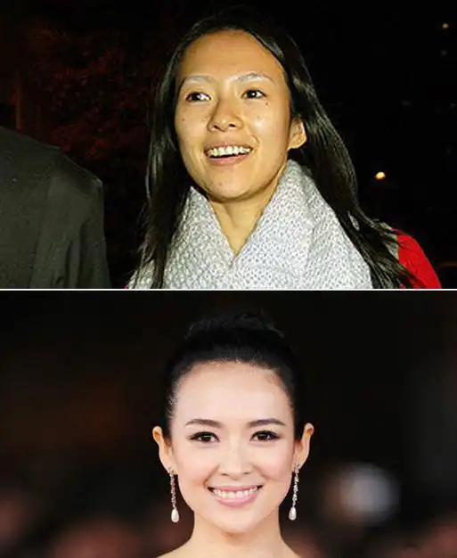 女明星卸妆前后反差大 美女瞬变普通人