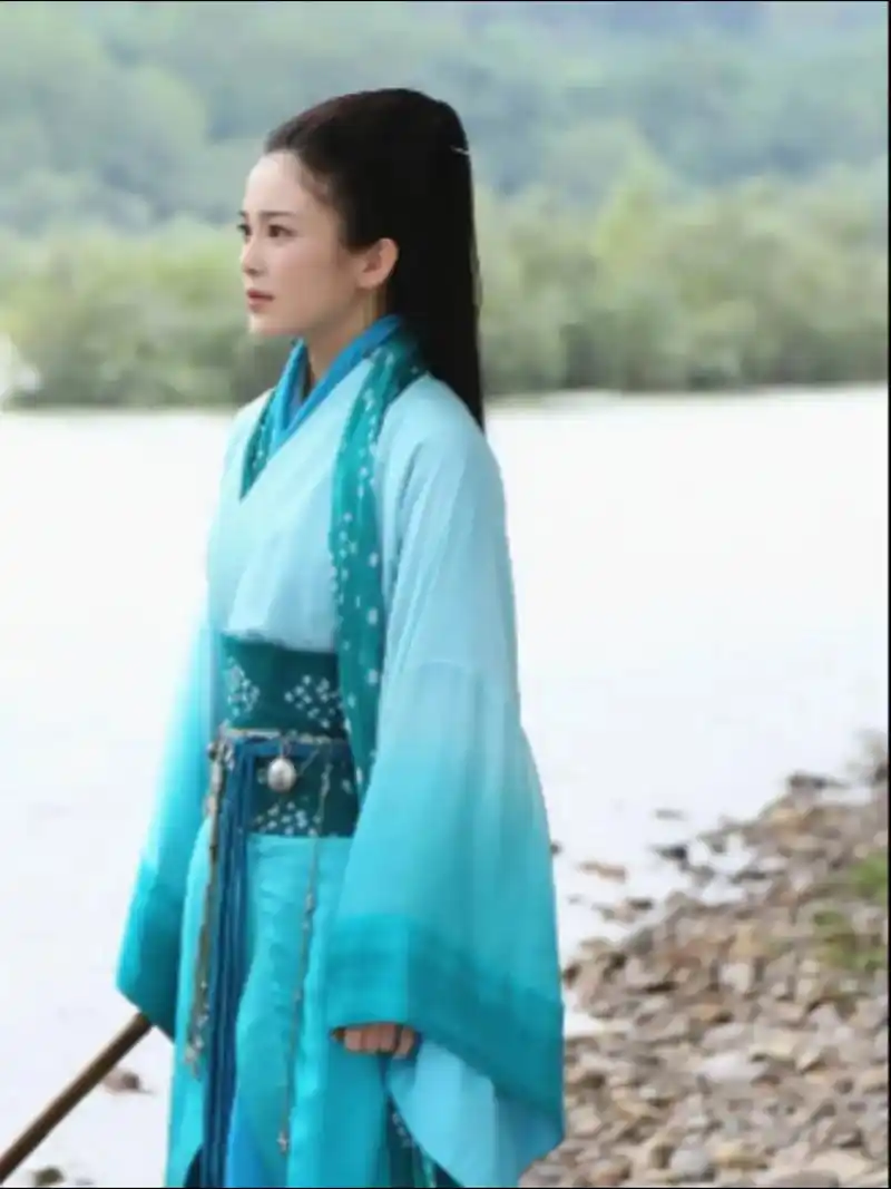 程英温柔知书达理善解人意的女子#神雕侠侣陈晓版 #程英 #赵 - 抖音