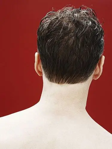 男士后脑勺扁平的发型后脑勺扁平垫发器