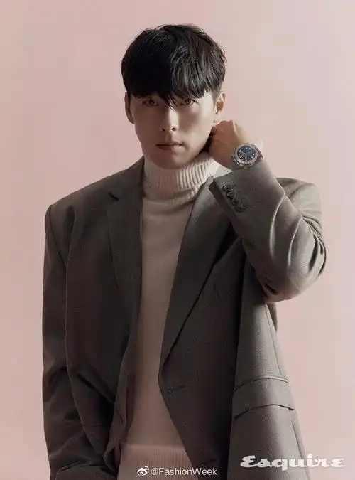 玄彬 x esquire|韩国版2021年一月刊大片公开,雕刻版的脸部轮廓,绅士