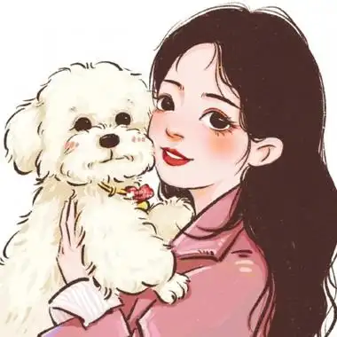 抱狗狗的女孩头像 676767|小红书_女生头像_我要个性网