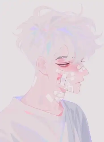 韩国插画师笔下的病娇男孩