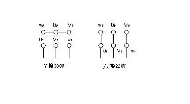 三相电机接线图