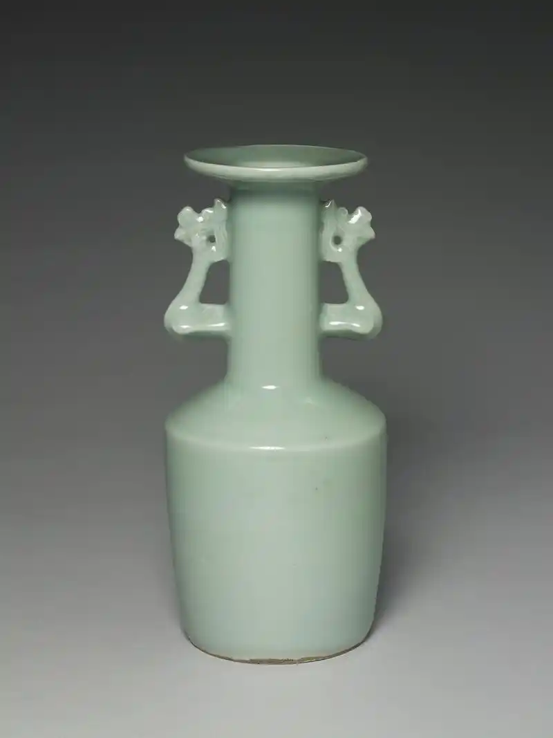 南宋龙泉窑青瓷凤耳瓶|陶瓷,瓷器鉴赏知识|样子收藏网,记录传统艺术品