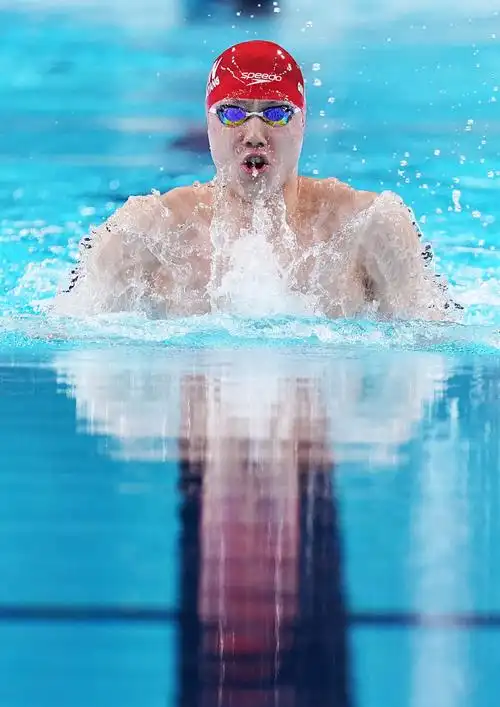 巴黎奥运会丨游泳——男子100米蛙泳决赛赛况