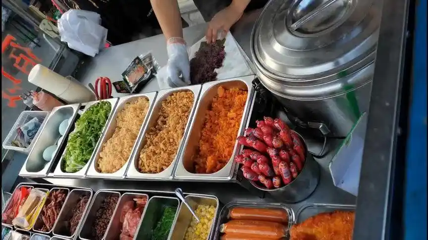 9月13号饭团摆摊日常