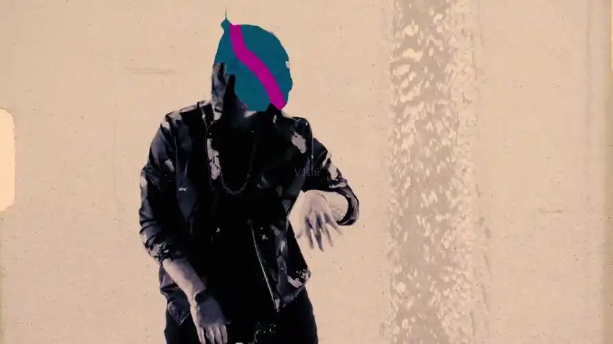 涂鸦风格欧美说唱rap嘻哈动感视频素材