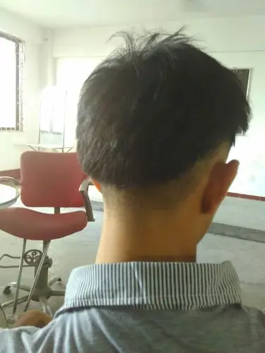 这种头发要怎么留? 两边是掏空的吗?