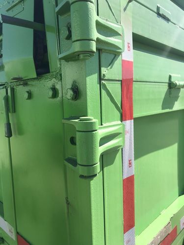 自卸车后门铁板大号渣土车改改装折页货车叶侧开其他