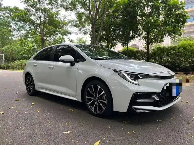 到店21款2021年上牌丰田雷凌运动版,全车原版原漆,2万多 - 抖音