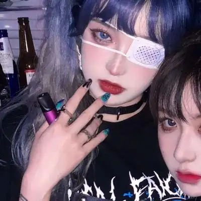 二兽真人拽酷潮流闺蜜头像可惜热爱和众望所归都背道而驰