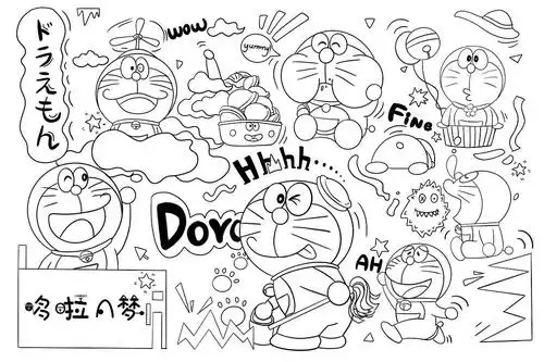 可爱的哆啦a梦壁纸