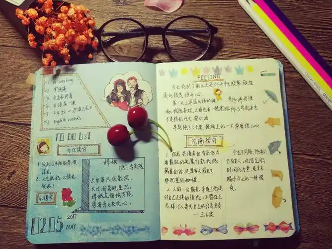 手账坚持写手账180天从一个堕落女孩到一个励志女孩我是如何逆袭的