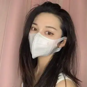 首谷网红口罩一次三m3d立体性层夏色薄款透气白季时尚含熔喷布口.