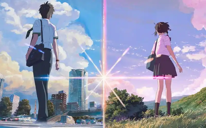 【你的名字/1080p/治愈向】卡点剪辑(你没看过的全新版本)_哔哩哔哩