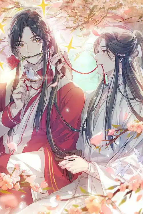 画墙纸谢怜花城三郎花怜国漫动漫周边天官赐福挂画 03 谢怜 其它 海报