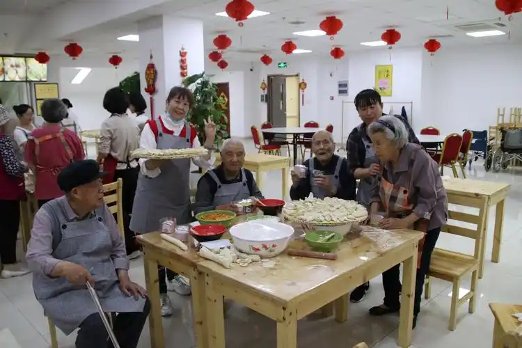 济南善德养老院中秋国庆节活动